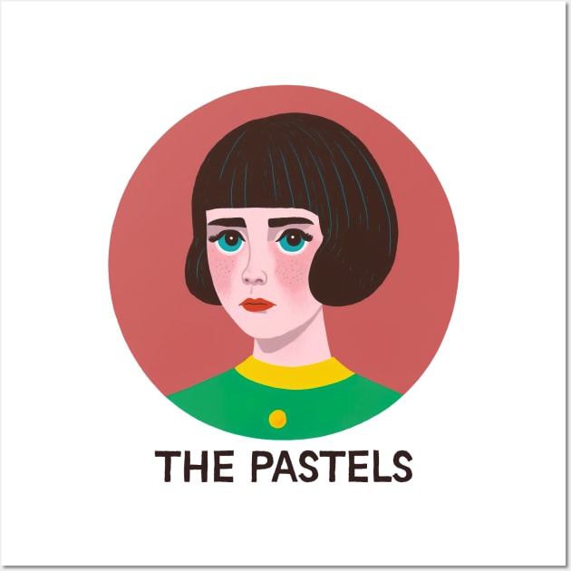 The Pastels •• Original Fan Tribute Design Wall Art by unknown_pleasures